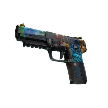 Five-SeveN | Fall Hazard (Battle-Scarred)