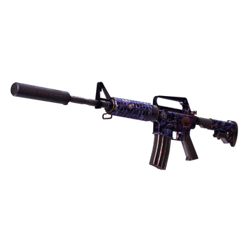 M4A1-S | Black Lotus (Battle-Scarred)