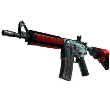 M4A4 | Bullet Rain (Battle-Scarred)
