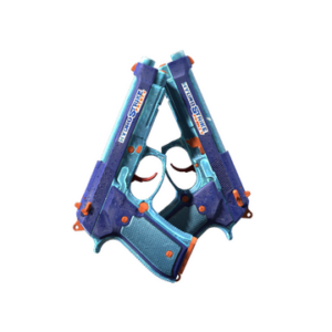 Dual Berettas | Hydro Strike (Minimal Wear)