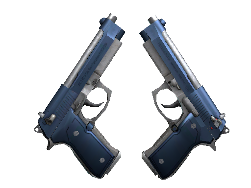 Dual Berettas | Anodized Navy (Minimal Wear)